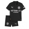 Koszulka piłkarska Manchester City Strój wyjazdowy dla dzieci 2025-26 tanio Krótki Rękaw (+ Krótkie spodenki)